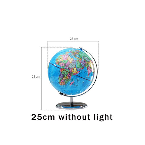 globe terrestre lumineux rotatif 360 et 720 pour enfants fournitures scolaires - vue 16 sur 18