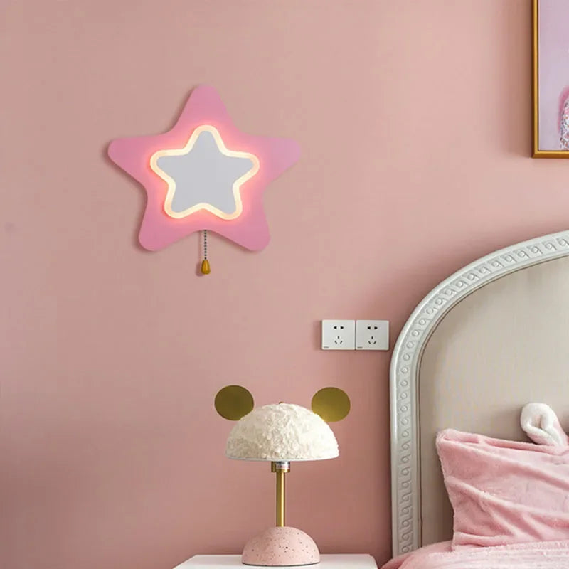 Applique murale LED moderne pour enfants chambre chevet étude allée mur lumière d'ambiance intérieur maison décorative luminaire - vue 6 sur 13