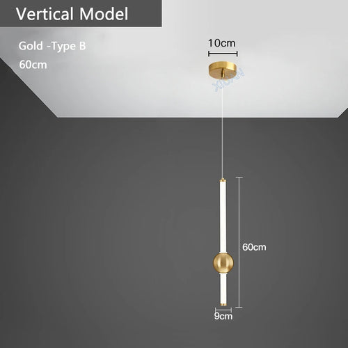 suspension horizontales modernes pour table à manger - vue 11 sur 22
