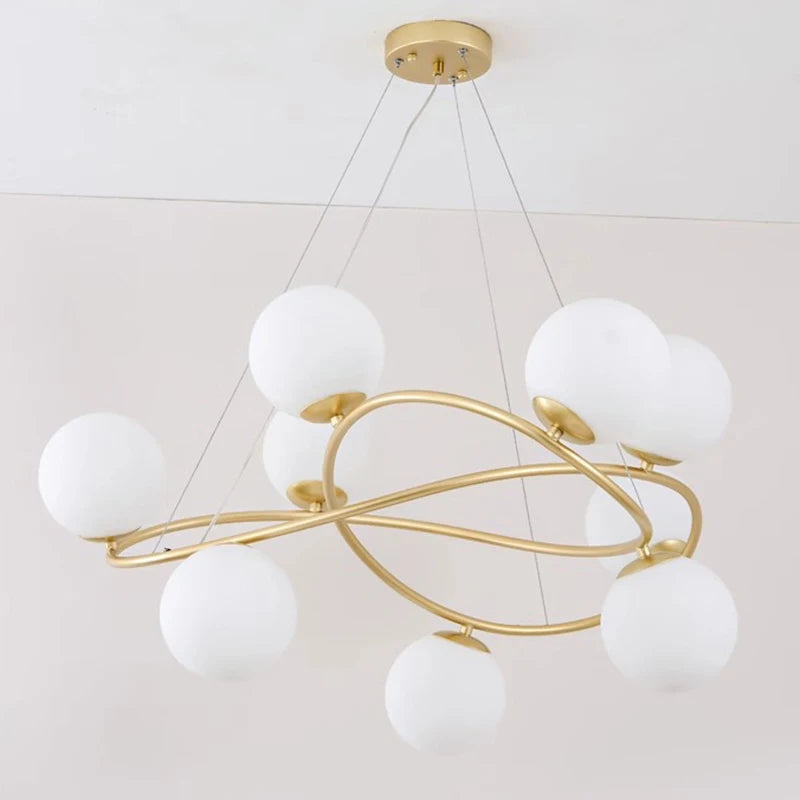 Lampes led suspendues au design moderne - vue 6 sur 8
