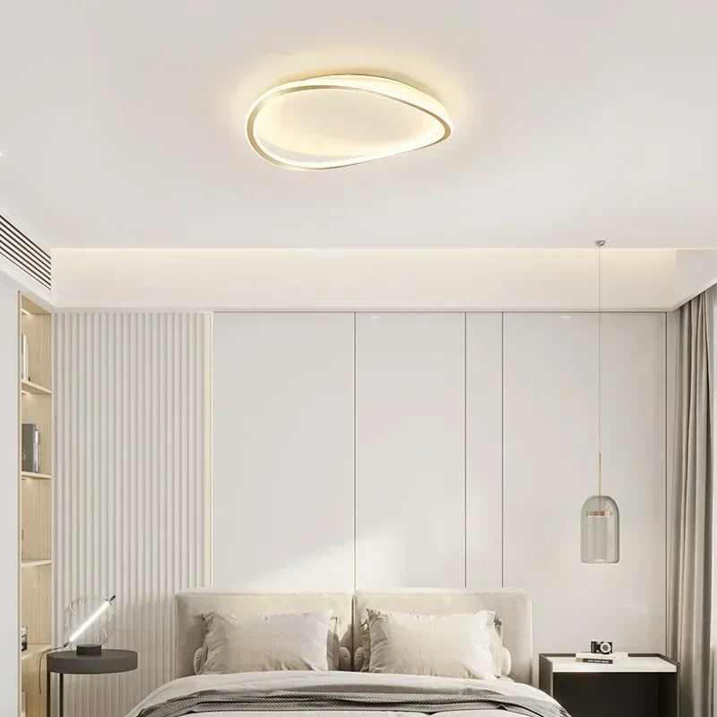 Plafond moderne à LEDs lustre lampe pour salon salle à manger chambre enfants chambre salle d'étude décor à la maison luminaire Lustre - vue 4 sur 12