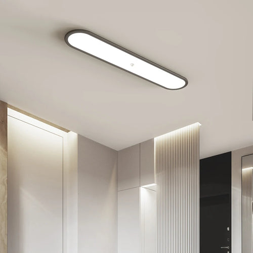plafonnier led ultra-mince avec capteur de corps humain - vue 4 sur 20