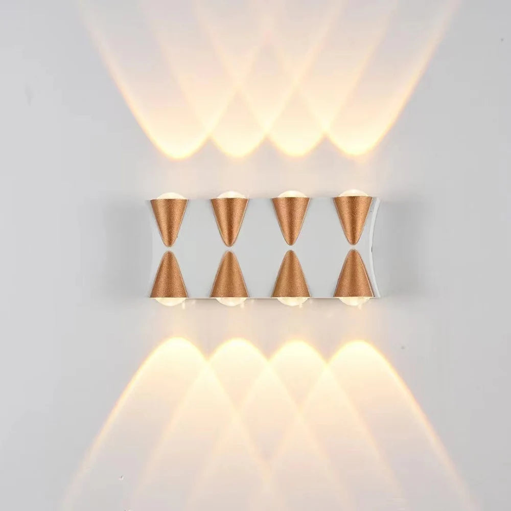 applique murale extérieure moderne pour jardin et hôtel - vue 8 sur 11