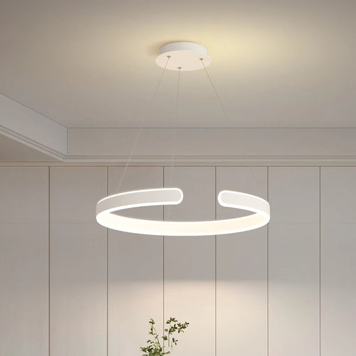 lustre moderne lumineux pour un éclairage élégant intérieur - vue 2 sur 8
