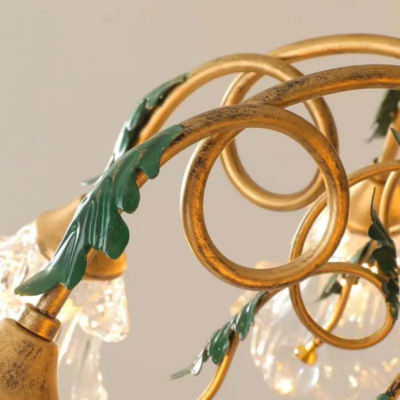 lustre moderne en cristal pour un éclairage raffiné - vue 5 sur 10
