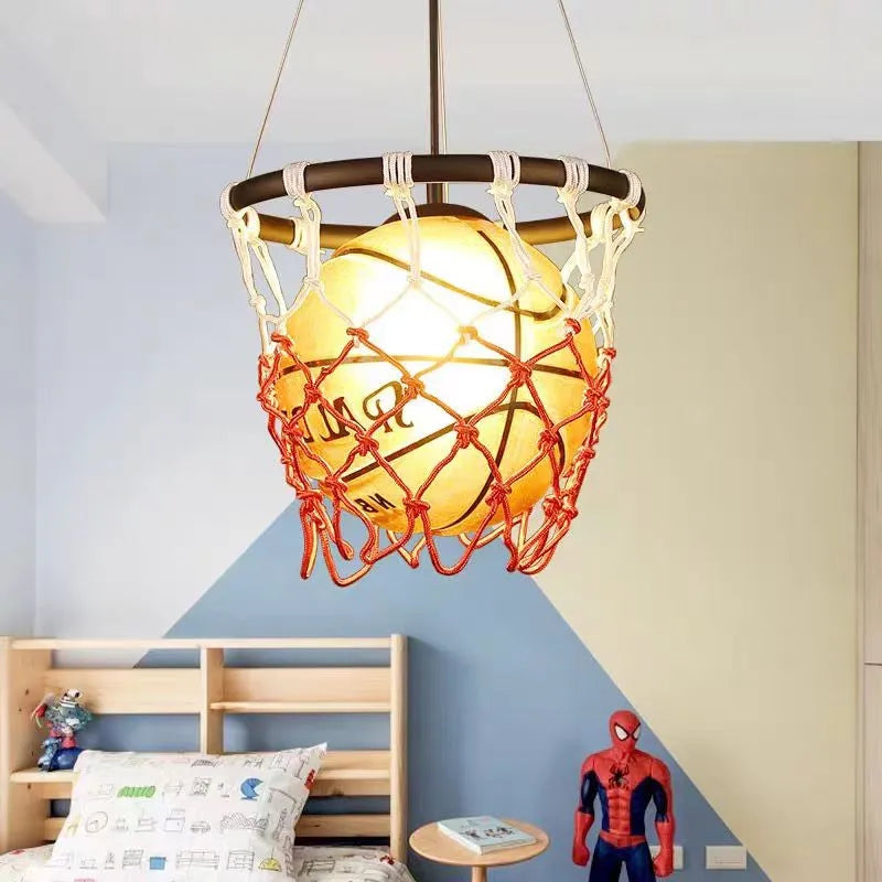 suspension style industriel américain basket-ball football bar café - vue 6 sur 10