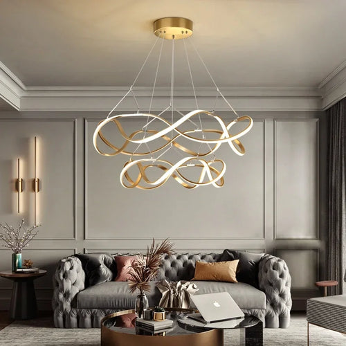 plafonnier led moderne pour décoration intérieure élégante - vue 4 sur 12