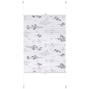 Store plissé motif branches sans perçage fenêtre intérieur