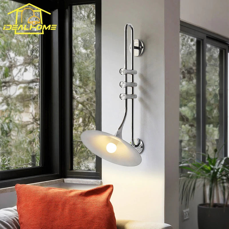 applique murale led saxophone au style industriel romantique pour restaurant - vue 5 sur 9