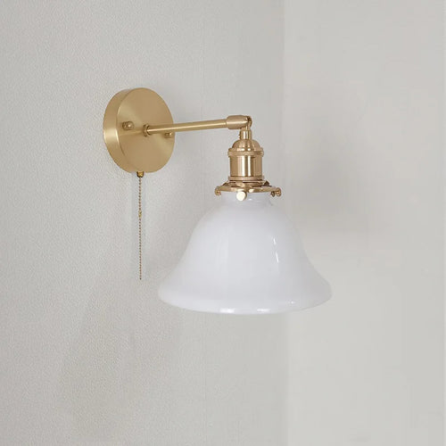 applique murale iwhd en cuivre rotative avec bras long pivotant - vue 24 sur 23