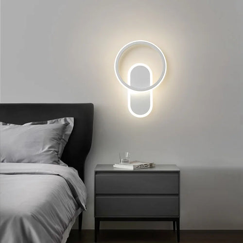 lampe led murale créative en forme de nuage pour enfants - vue 2 sur 8
