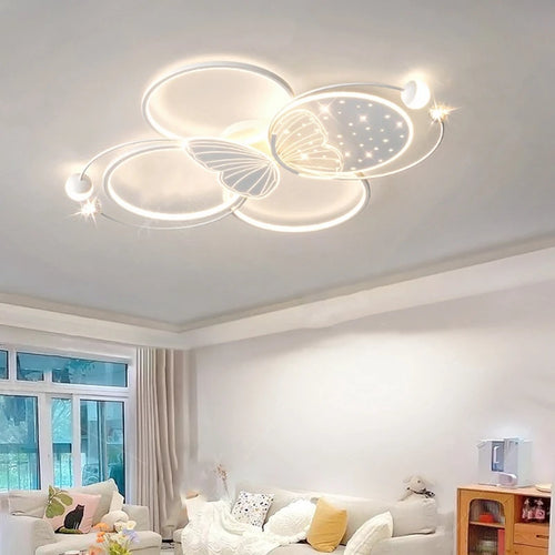 plafonnier led intelligent design moderne pour intérieur 2023 - vue 2 sur 7