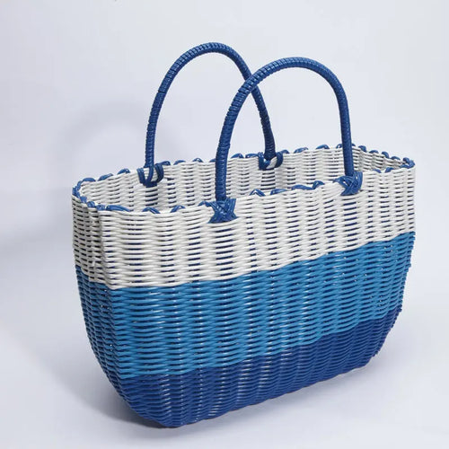 panier tissé imitation rotin pour pique-nique en extérieur - vue 23 sur 22