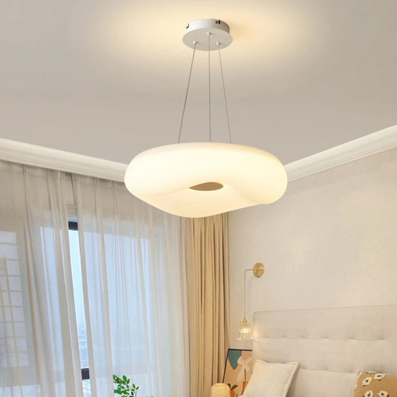 plafonnier led moderne éclairage intérieur design décoratif élégant - vue 4 sur 14