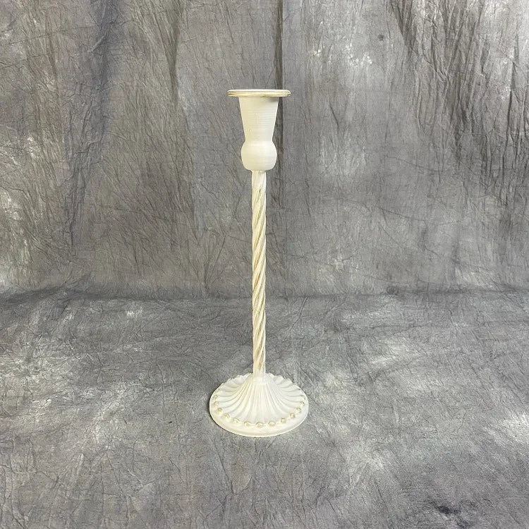 lustre en métal romantique pour décorations de mariage et dîner - vue 18 sur 29