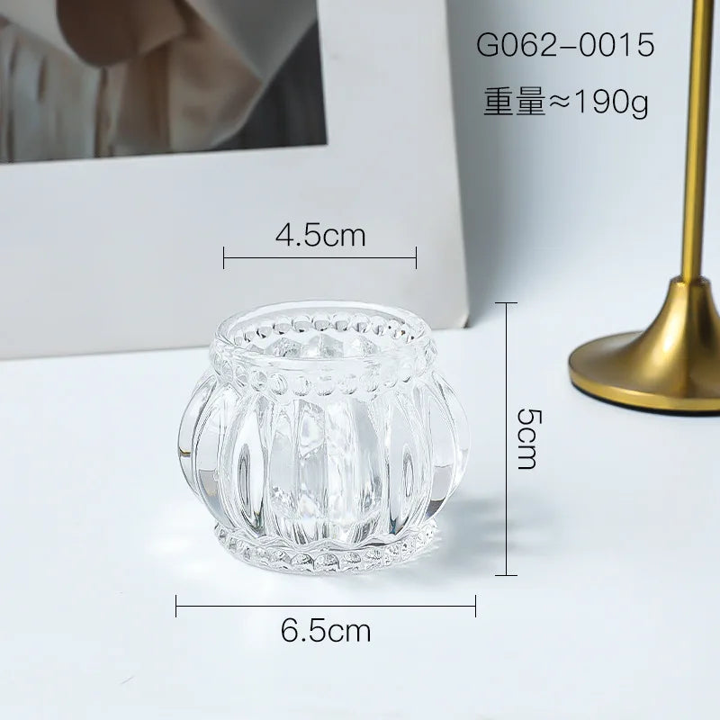 lampe citrouille sphérique en verre pour décorations artisanales - vue 9 sur 11