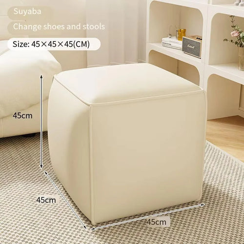 tabouret léger moderne pour entrée salon ou chambre - vue 14 sur 18