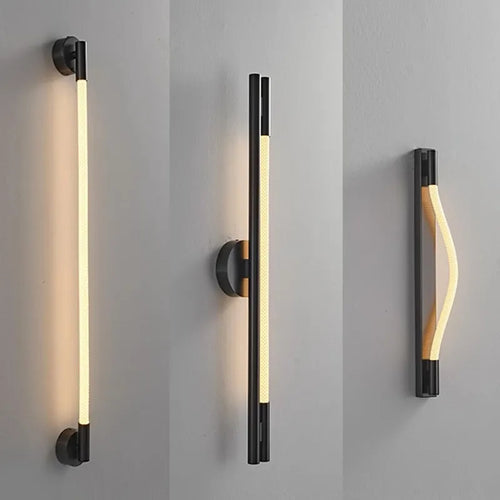 Applique murale moderne en Tube de néon LED tissé en Silicone - vue 4 sur 18