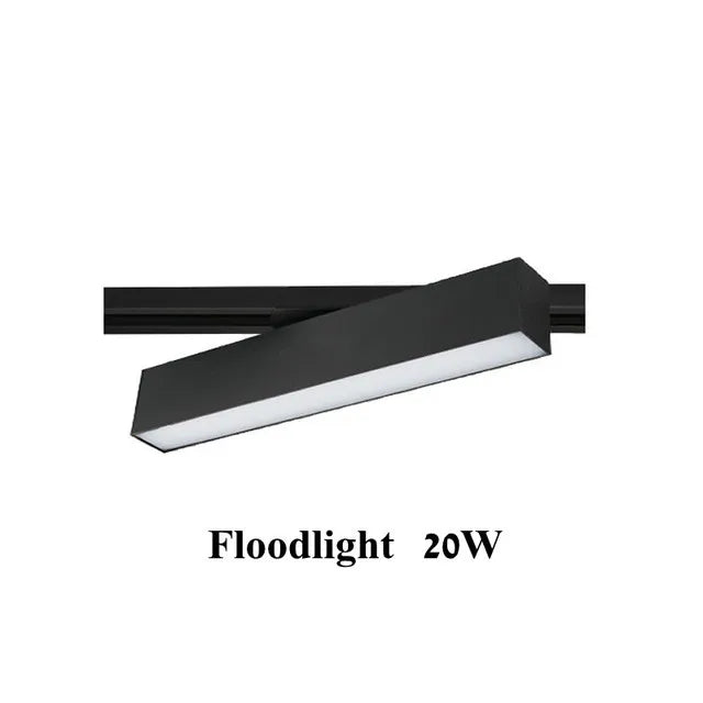 plafonnier cree led rail éclairage pour magasins et intérieurs modernes - vue 13 sur 22