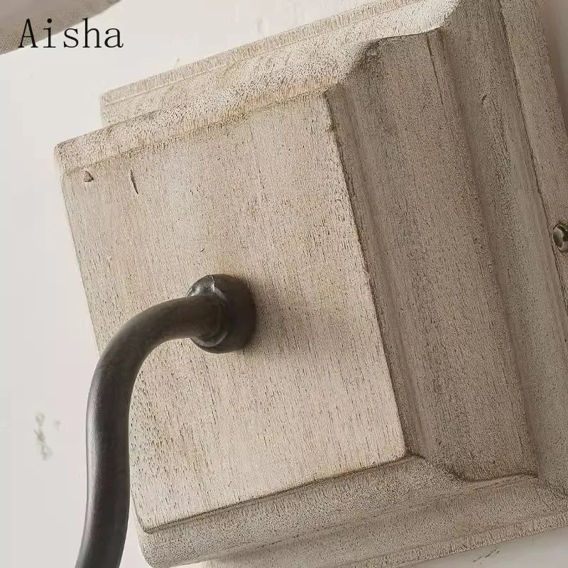 applique murale en tissu style rural américain décorative - vue 3 sur 7