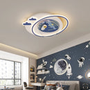 plafonnier à led astronaute espace pour enfants