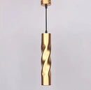 suspension led cylindrique à intensité variable pour décoration intérieure