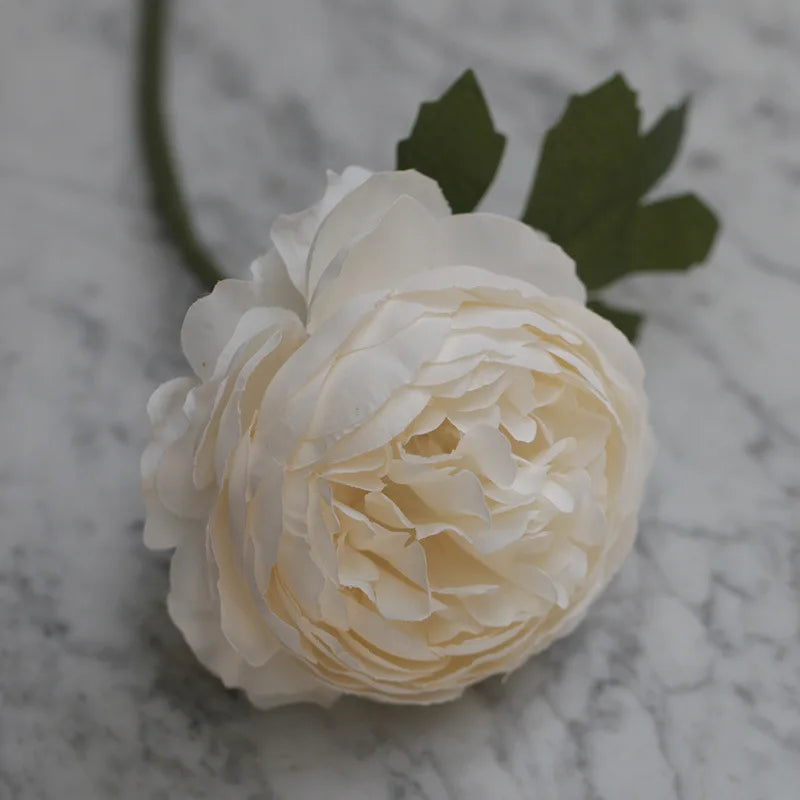 pivoine artificielle réaliste pour décoration et mariage