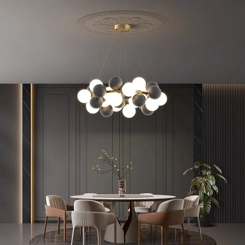 lampes led suspendues design moderne luminaire décoratif intérieur - vue 4 sur 18