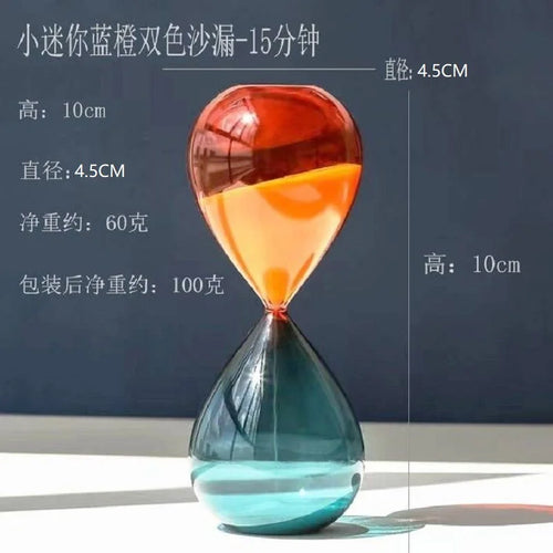 décoration sablier créative en verre pour intérieur élégant - vue 15 sur 16