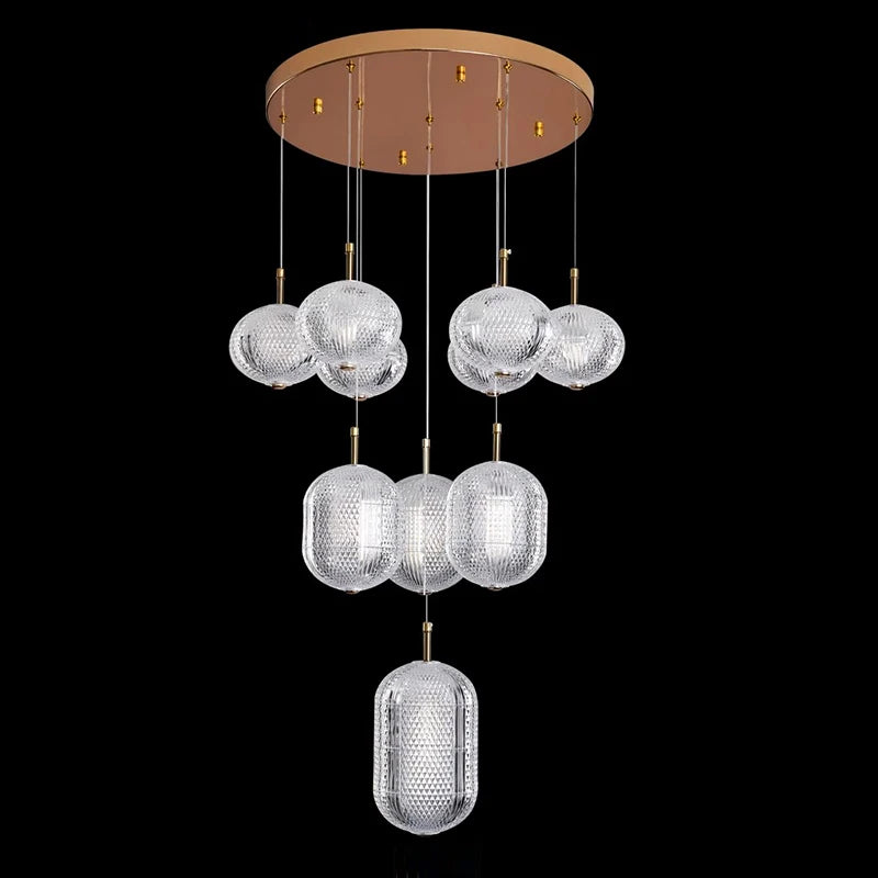 Lustre moderne pour salle à manger pour plafond éclairage - vue 4 sur 9