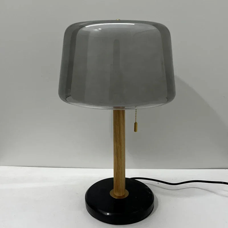 lampe de chevet design moderne en verre pour décoration élégante - vue 5 sur 7