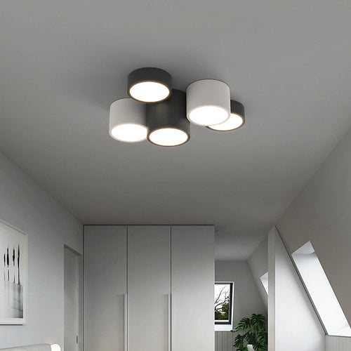 Nordique Mingzhuang Downlight LED plafonnier ménage chambre lumière circulaire Simple moderne porche couloir lumière - vue 3 sur 10
