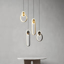 lustre long câble minimaliste suspendu rond 2022
