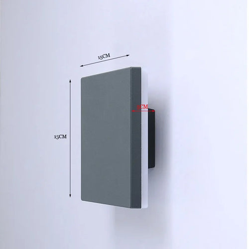 applique murale led créative et imperméable pour extérieur - vue 11 sur 11