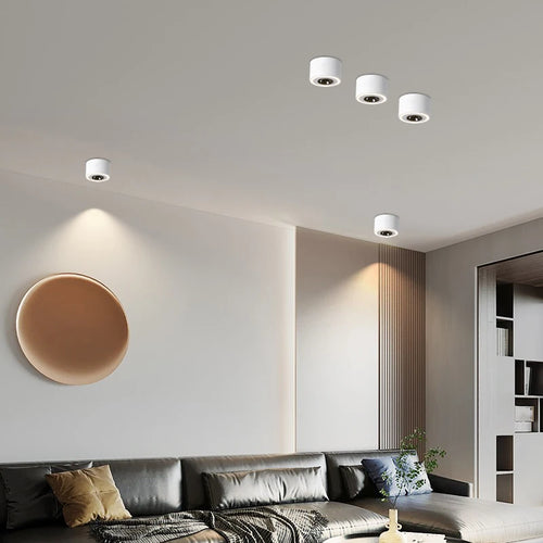 Spot carré led anti-éblouissement monté en surface - vue 3 sur 16