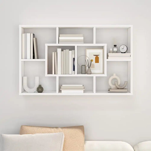 étagère murale en bois ingénierie moderne design simple pour intérieur - vue 7 sur 6