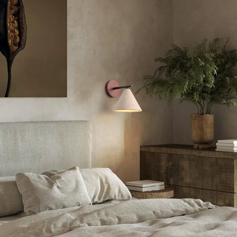 applique murale en pierre naturelle décorative et lumineuse - vue 2 sur 7