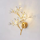 applique murale led luxe en cristal pour décoration intérieure