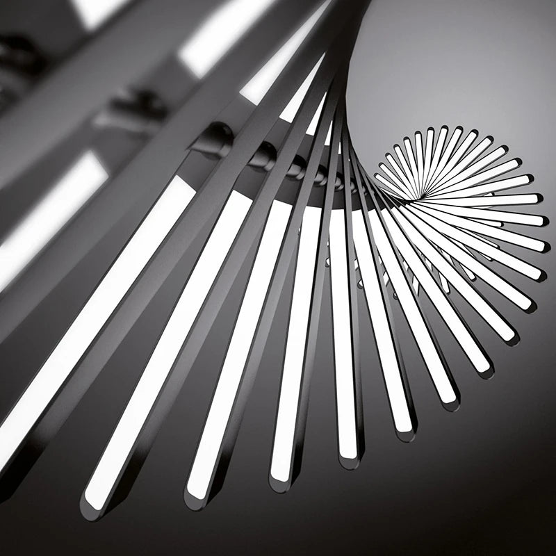 lustre led luxe suspension longue bande pour bricolage - vue 5 sur 11