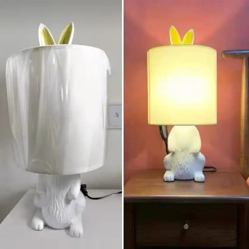lampe à poser moderne en forme de lapin pour éclairage intérieur - vue 8 sur 8