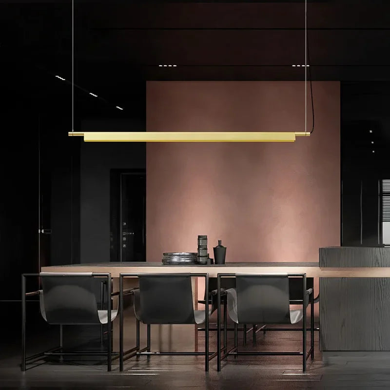 lustre led style nordique pour restaurant cuisine bar - vue 3 sur 9