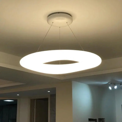 lustre moderne nordique nuage led décoration suspendue - vue 2 sur 30