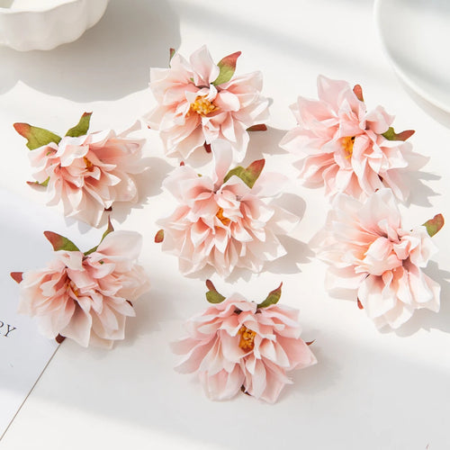 lot de 20 fleurs murales en soie pour décoration variée - vue 9 sur 15