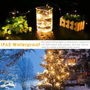 guirlande lumineuse led étanche avec télécommande pour fêtes et décorations
