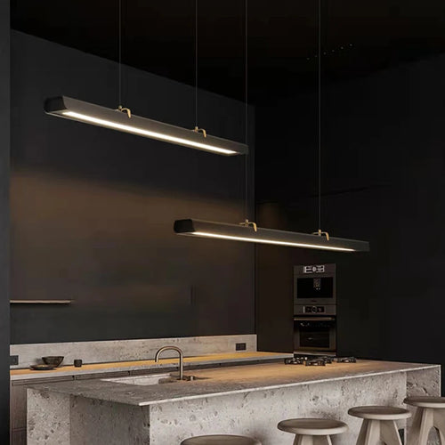 plafonnier led suspendu design minimaliste pour restaurant bar ou magasin - vue 2 sur 8