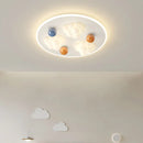 plafonnier nuage style crème pour chambre enfant moderne et chaleureux