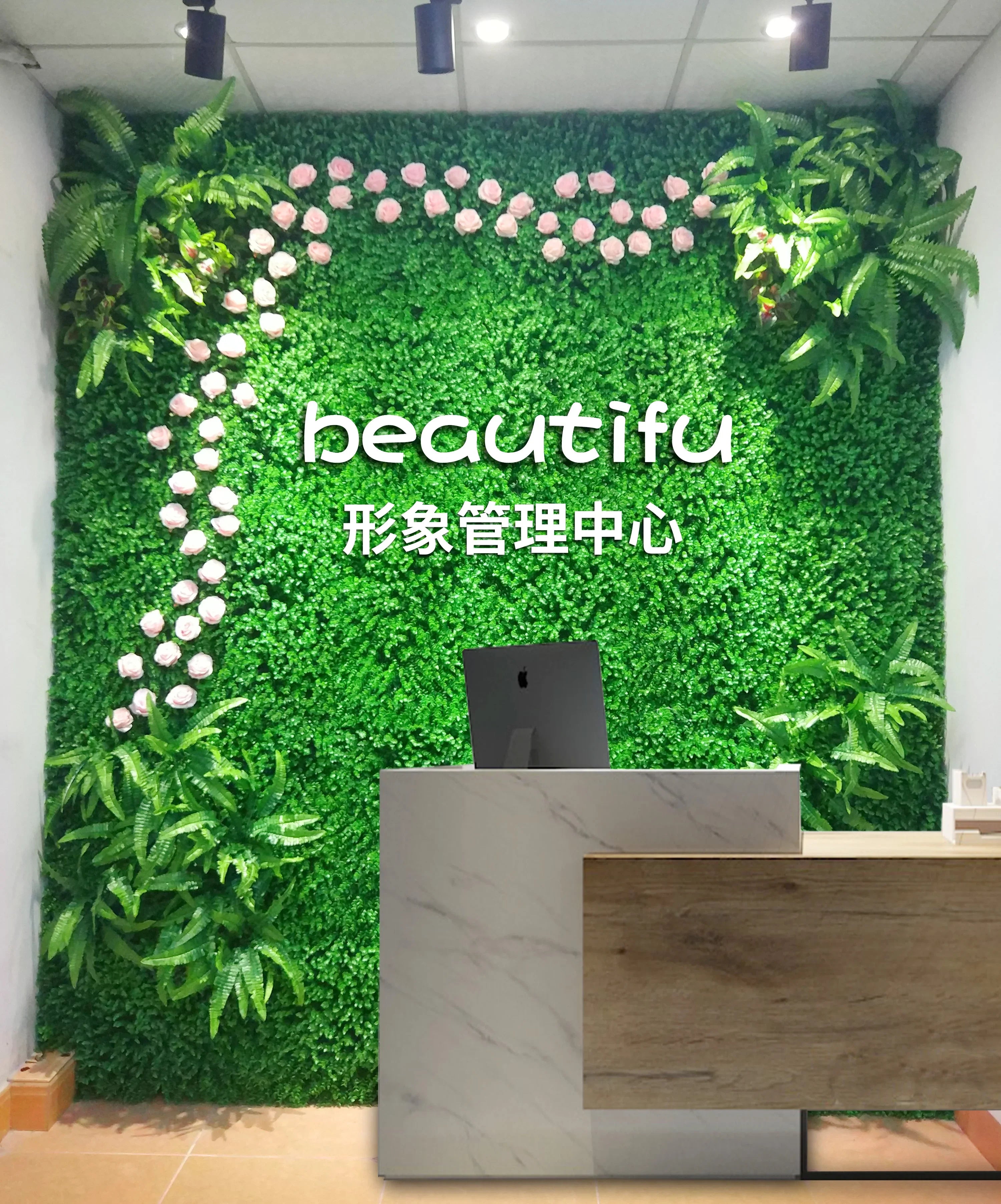 pelouse artificielle décoration murale pour événements et fêtes - vue 20 sur 21