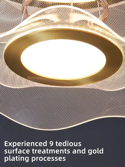 plafonnier led moderne design pour intérieur élégant - vue 6 sur 13