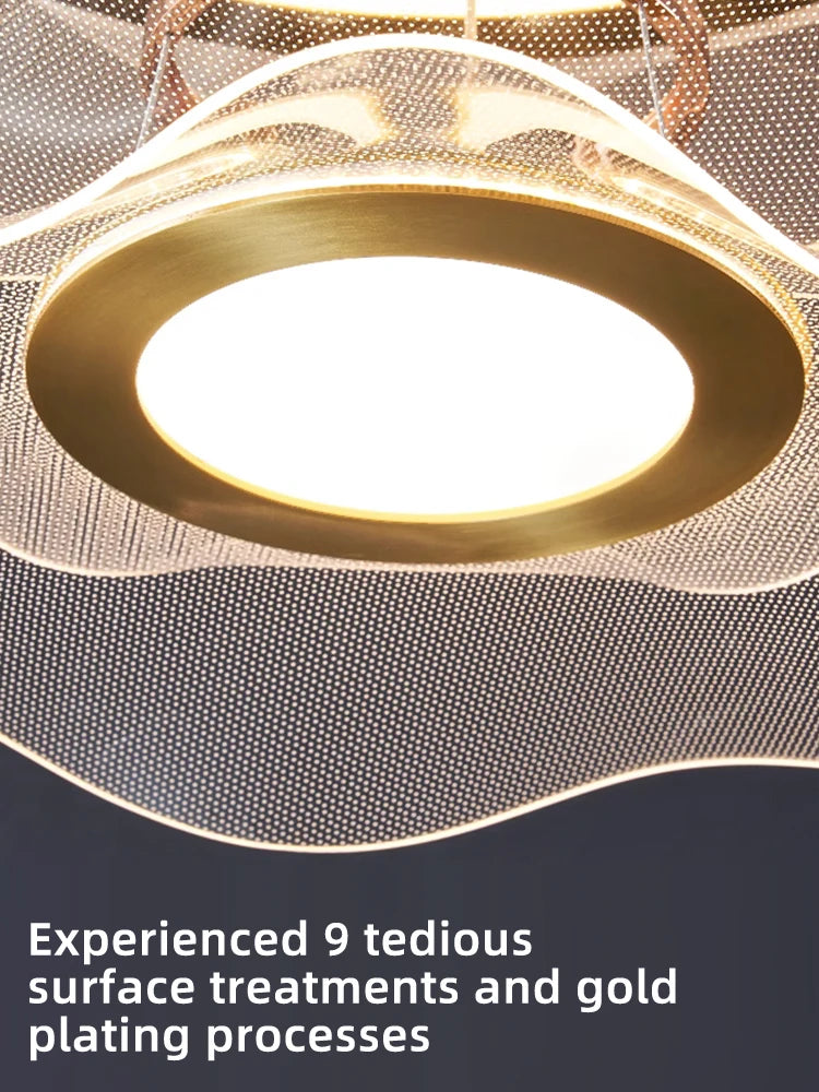 plafonnier led moderne design pour intérieur élégant - vue 5 sur 13