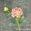 bouquet de pivoines artificielles en soie pour mariage et décoration intérieure